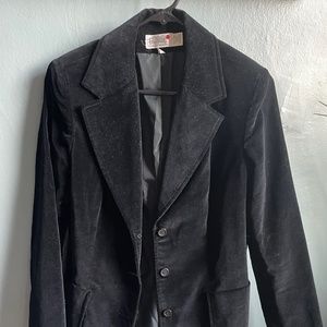 Vintage velvet blazer